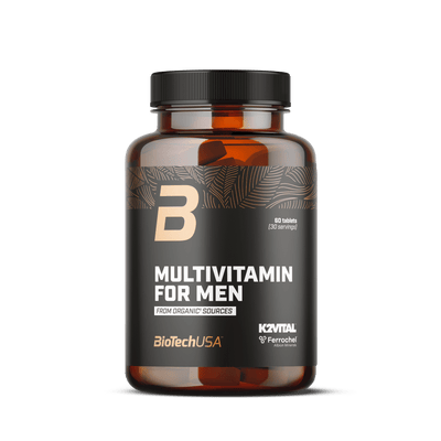 BioTechUSA Multivitamin For Men from organic sources 60 tabletten