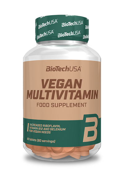 BioTechUSA Vegan Multivitamin 60 tabletten