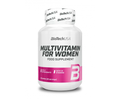 BioTechUSA Multivitamin for Women 60 tabletten