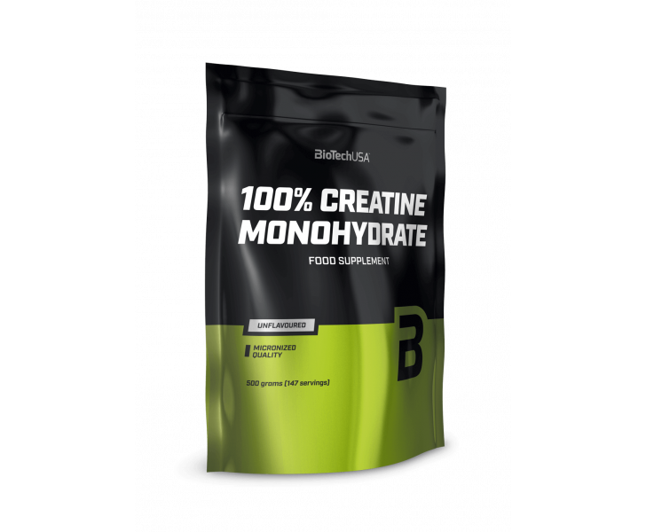 BiotechUSA Creatine - Creatine Monohydrate 500g bag