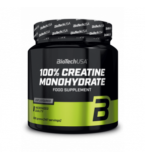 BiotechUSA Creatine - Creatine Monohydrate 500g jar
