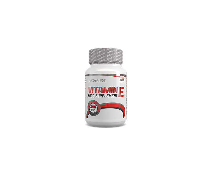 BiotechUSA Vitaminen en Mineralenx - Vitamine E 100 caps.