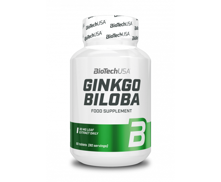 biotechUSA Vitaminen en Mineralenx - Ginkgo biloba 90 tab.