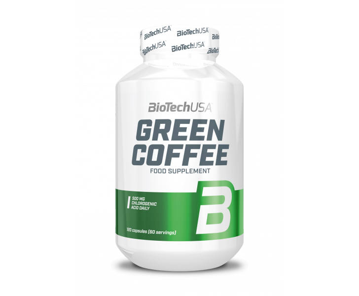 BiotechUSA Vitaminen en Mineralen - Green Coffee 120 caps.