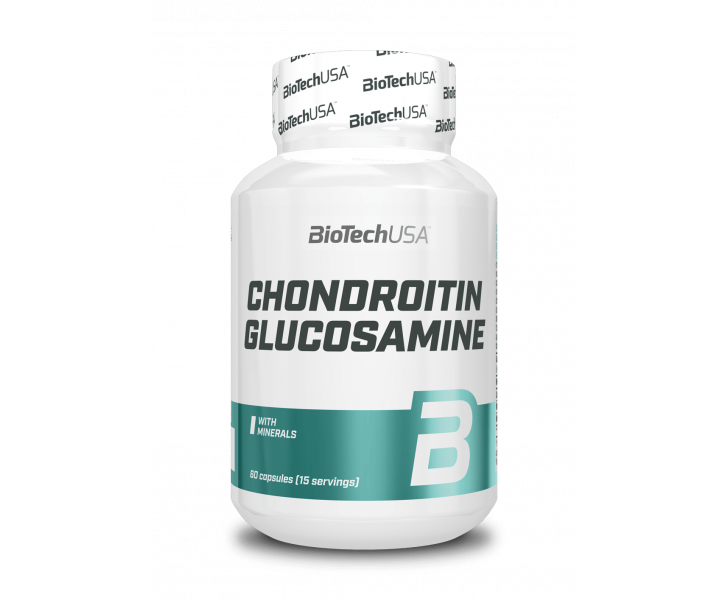 BiotechUSA Glucosamin en chondroitin - Chondroitin Glucosamine 60 caps