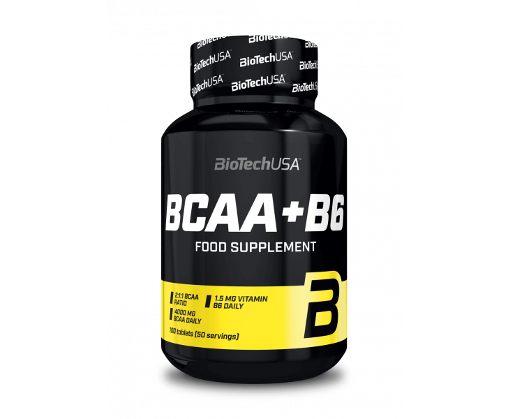 BiotechUSA Aminozuren - BCAA+B6 100 tab.