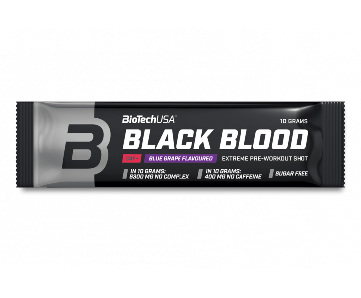 BiotechUSA Pre Workout - Black Blood CAF+ 10g