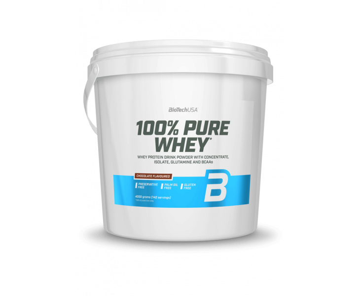 BiotechUSA Eiwit - 100% Pure Whey 4000g