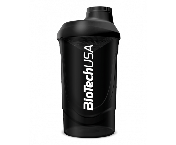 BiotechUSA Shaker, Plastic Fles - Shaker Biotech Wave 600ml