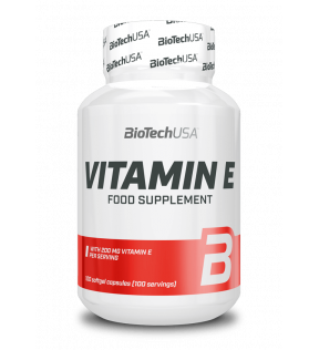 BiotechUSA Vitaminen en Mineralen - Vitamine E 100 caps.