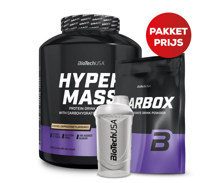 Hyper Mass 4000g+Carbox 1000g+Shaker 600ml