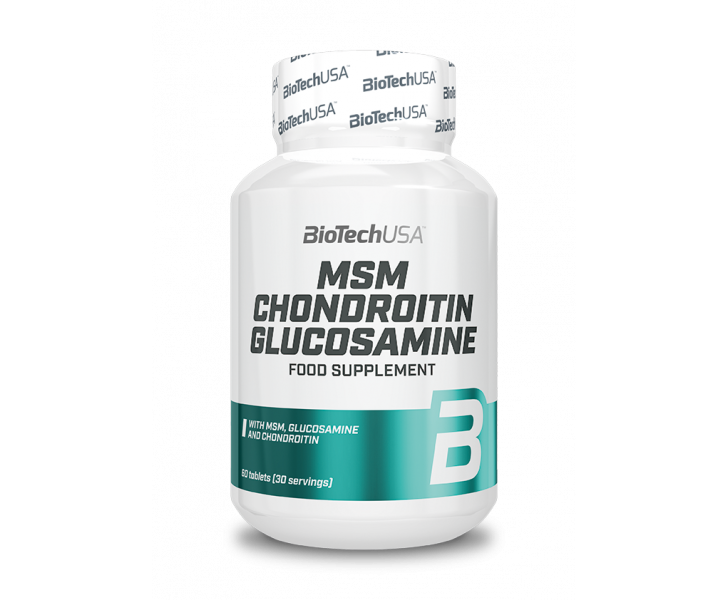 MSM Chondroitin Glucosamine 60 tabl. biotech usa MSM Chondroitin Glucosamine 60 tabl. biotech usa