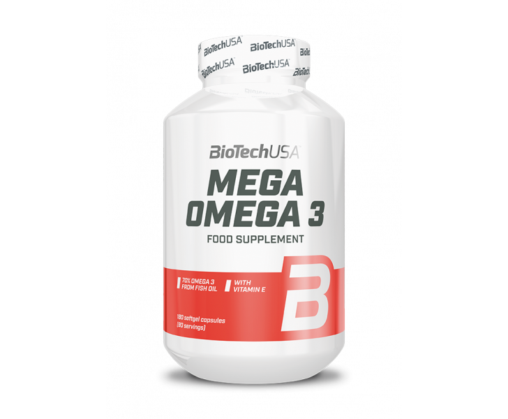 Mega Omega 3 180 caps. biotechusa