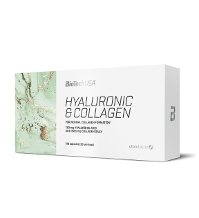 Hyaluronic and Collagen 120 caps.