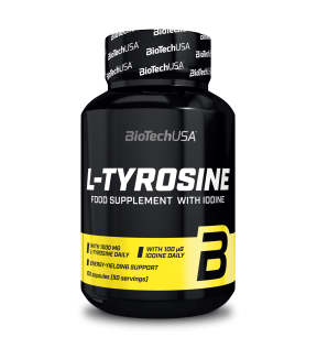 BiotechUSA Aminozuren - L-Tyrosine 500 mg 100 caps.