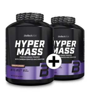 Verdubbel en bespaar 2 x Hyper Mass 4000g