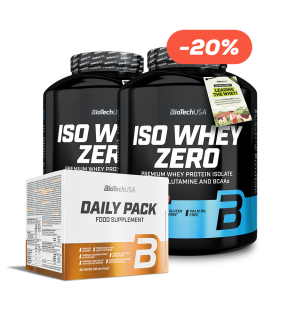 2 x Iso Whey Zero 2270g + Daily Pack Gratis