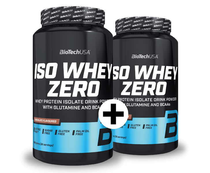 Verdubbel en bespaar 2 x Iso Whey Zero 908g