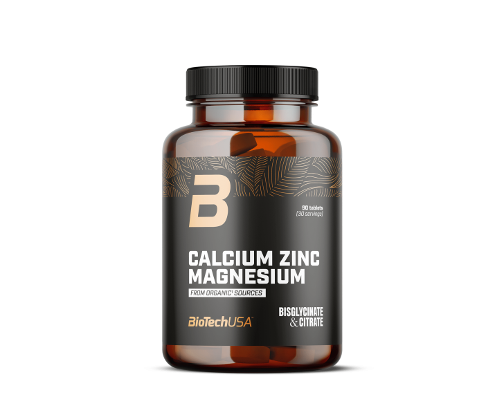 biotechusa- Calcium Zinc Magnesium from organic sources 90 biotechusa- Calcium Zinc Magnesium from organic sources 90