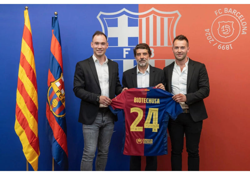 BioTechUSA wordt de officiële internationale sportvoedingspartner van FC Barcelona