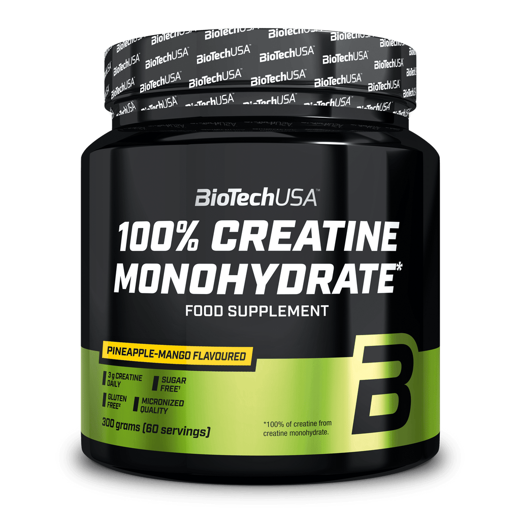 100% Creatine Monohydrate 300g Gearomatiseerd