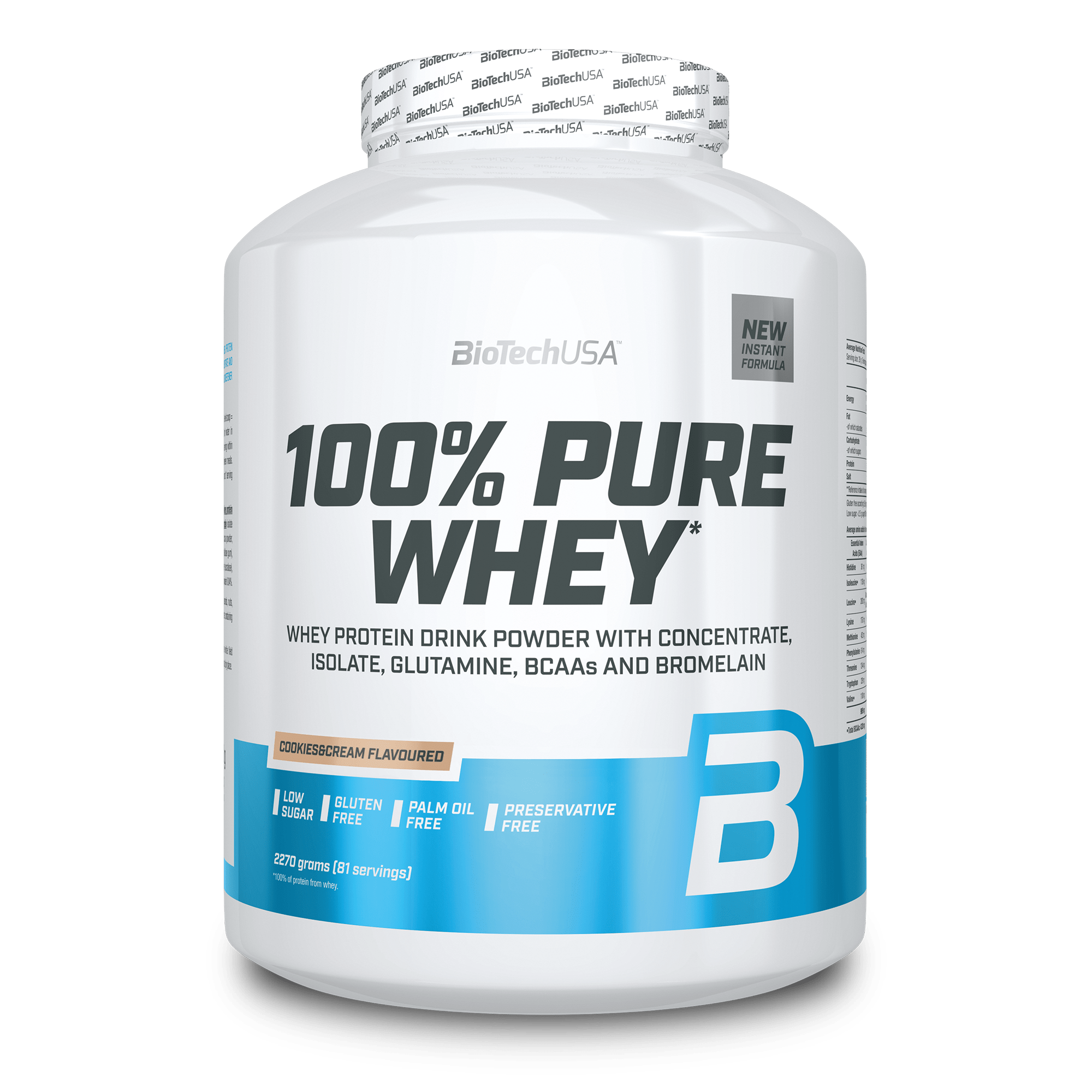 100% Pure Whey 2270g