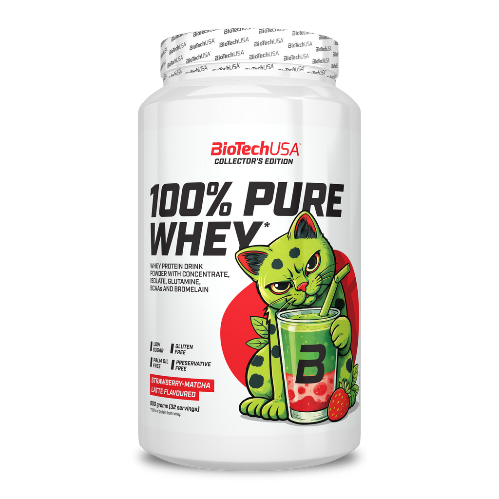 100% Pure Whey 900g strawberry matcha latte (limited)