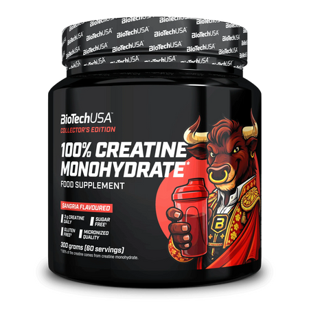 BioTechUSA 100% Creatine Monohydrate 300g Sangria