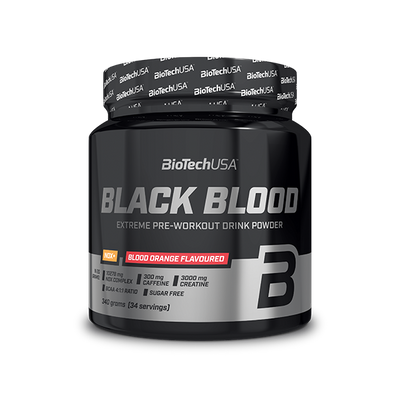 BioTechUSA Black Blood NOX+ 340g pre-workout poeder