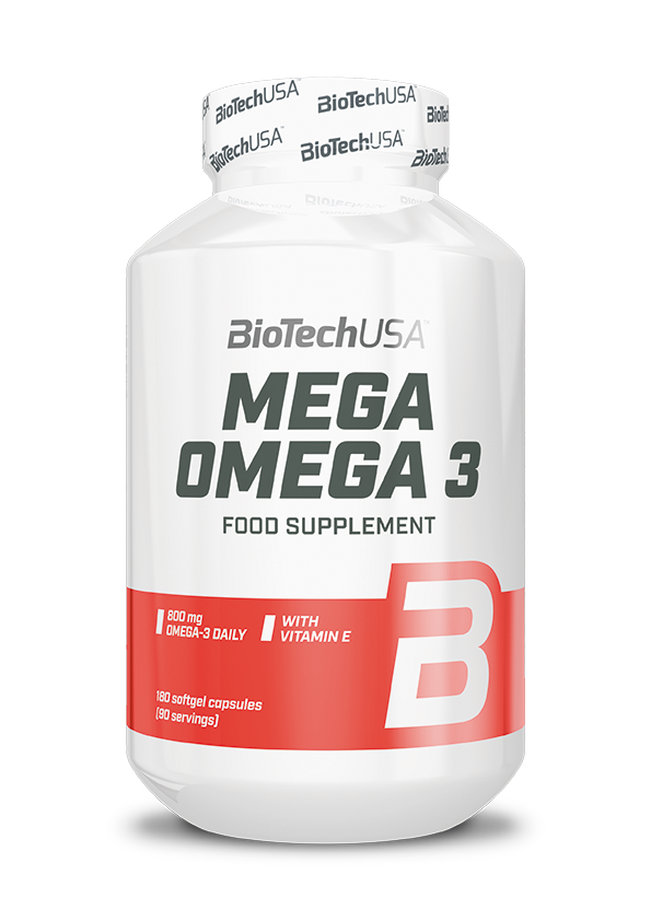BioTechUSA Mega Omega 3 180 softgel capsules