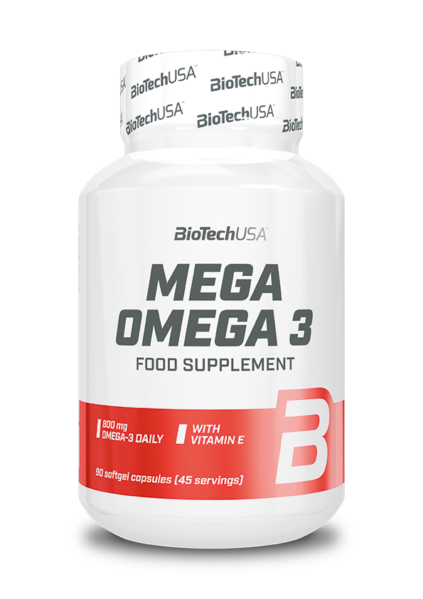 BioTechUSA Mega Omega 3 90 softgel capsules