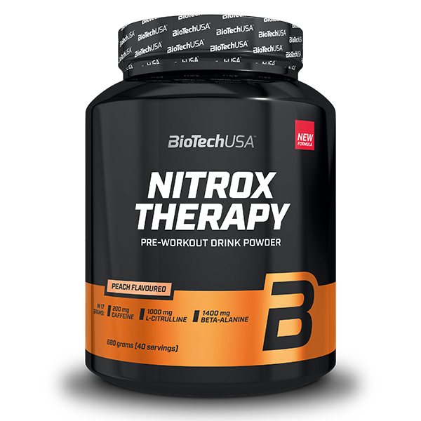 BioTechUSA Nitrox Therapy 680g pre-workout poeder