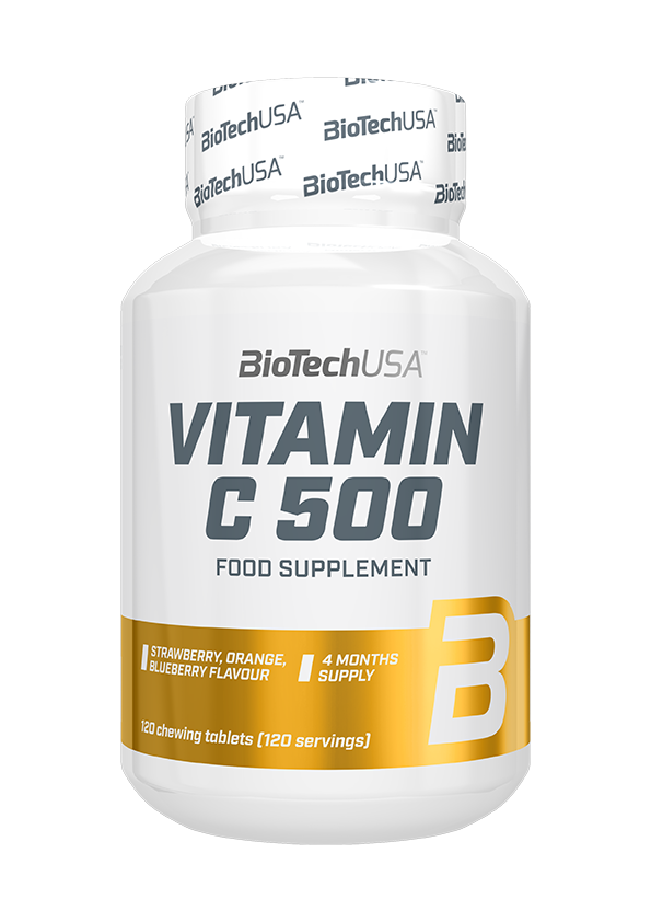 BioTechUSA Vitamin C 500 kauwtabletten