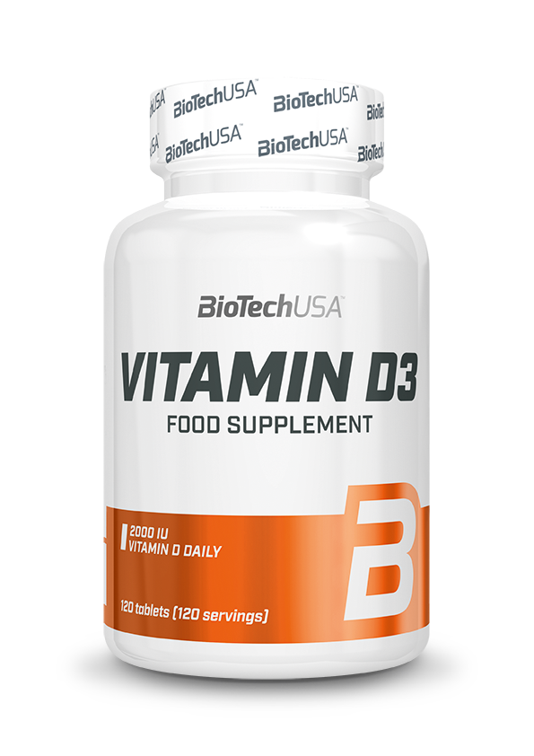 BioTechUSA Vitamin D3 120 tabletten