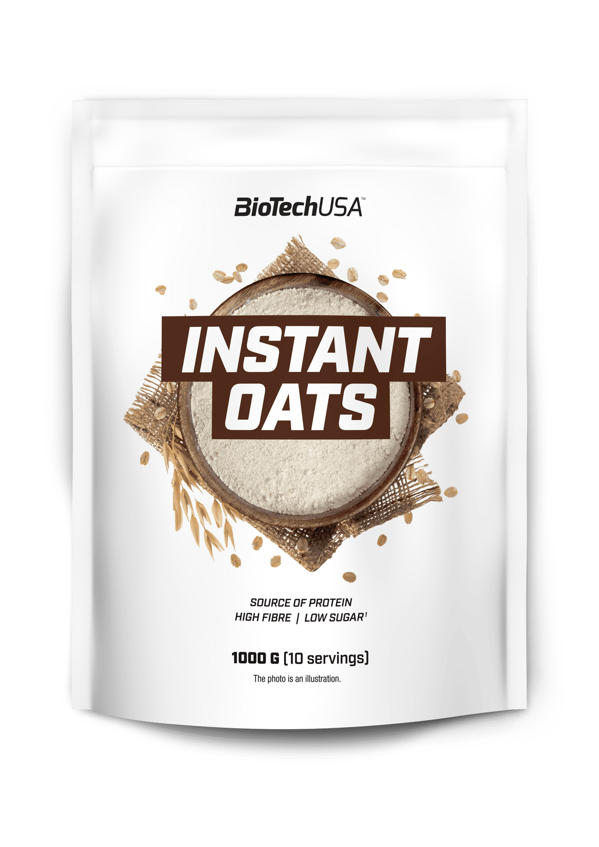 BioTechUSA Instant Oats 1000g haverpoeder
