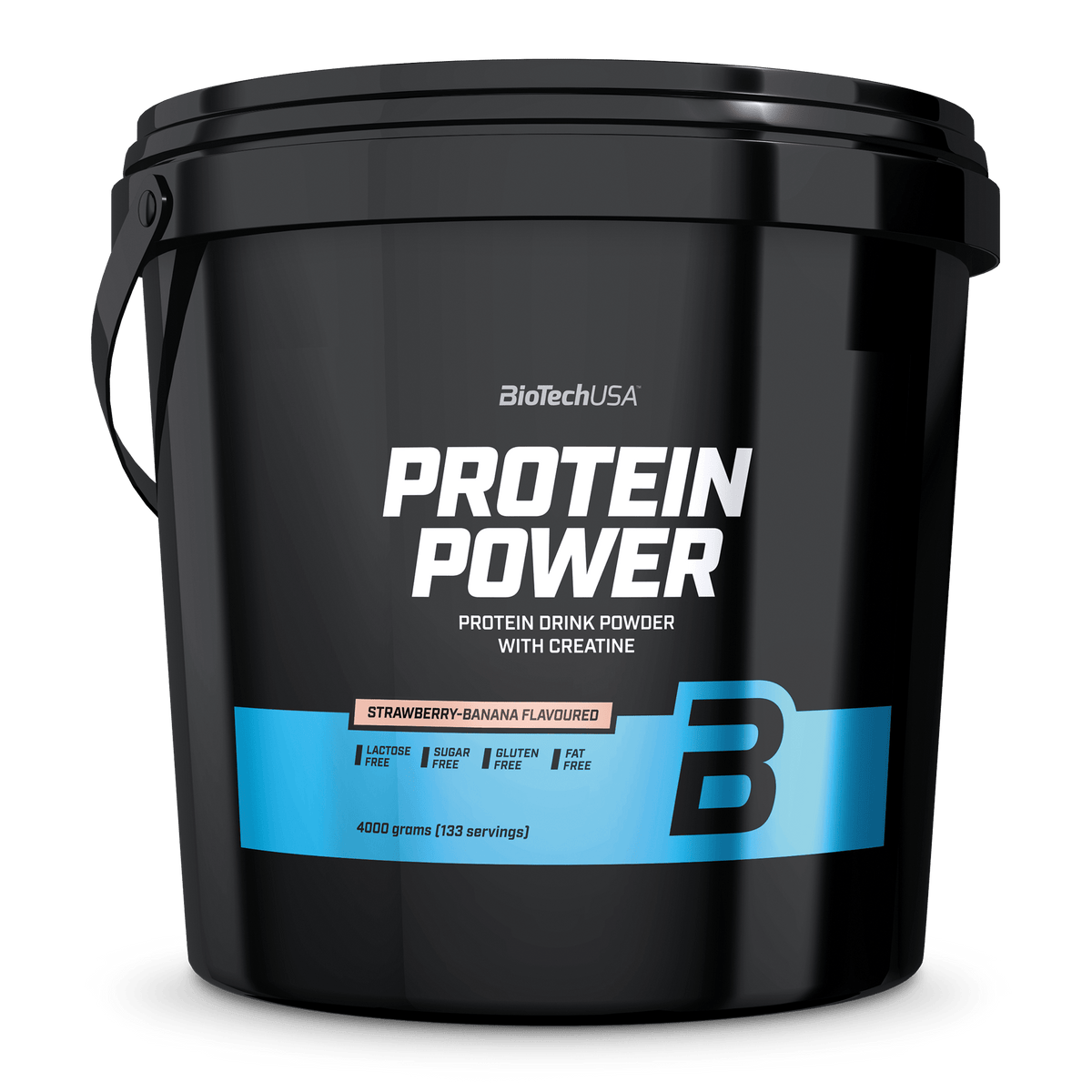 BioTechUSA Protein Power 4000g eiwitpoeder met creatine