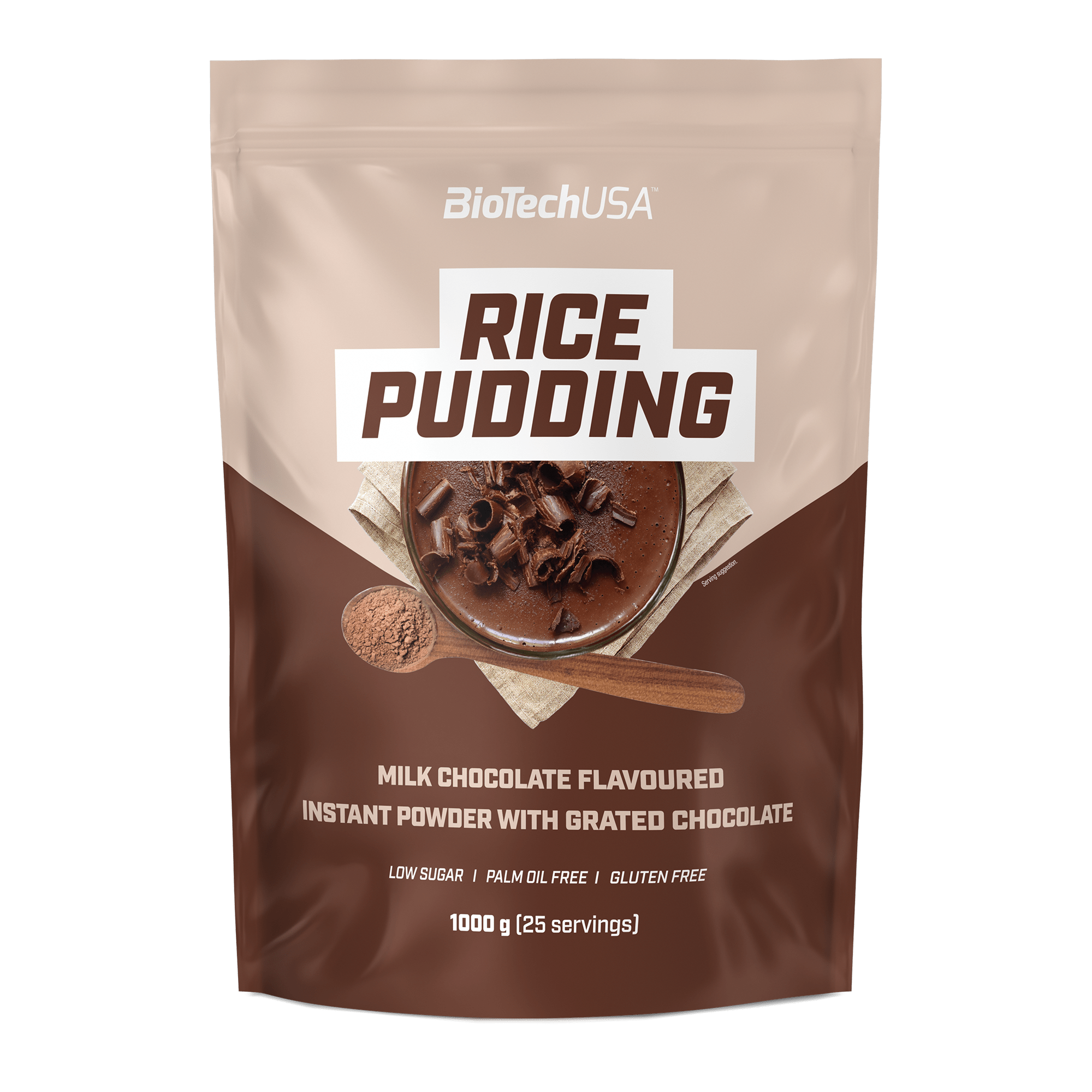 BioTechUSA Rice Pudding 1000g Milk-Chocolate