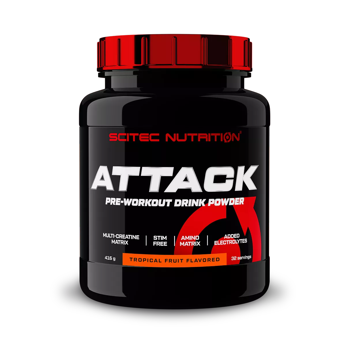 Scitec Attack 416g stimulantvrije pre-workout
