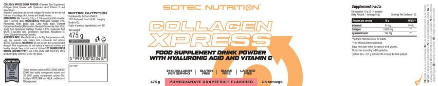 Ingrediënten Granaatappel grapefruit
