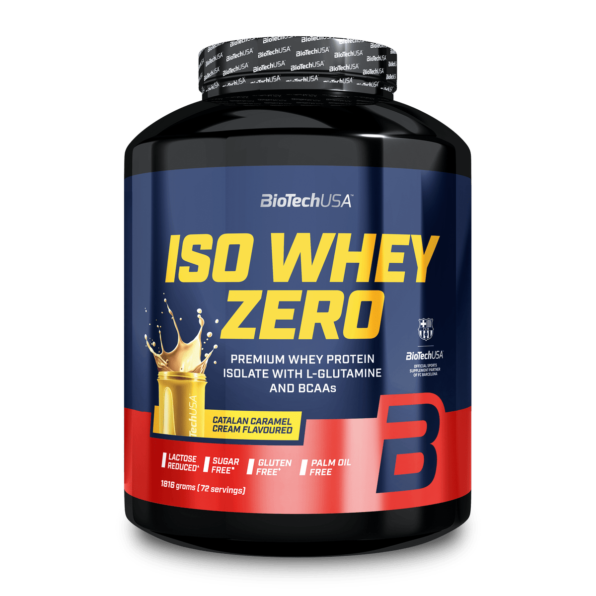 BioTechUSA Iso Whey Zero 1816g catalan cream whey isolate eiwitpoeder