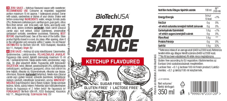 Ingrediënten Ketchup