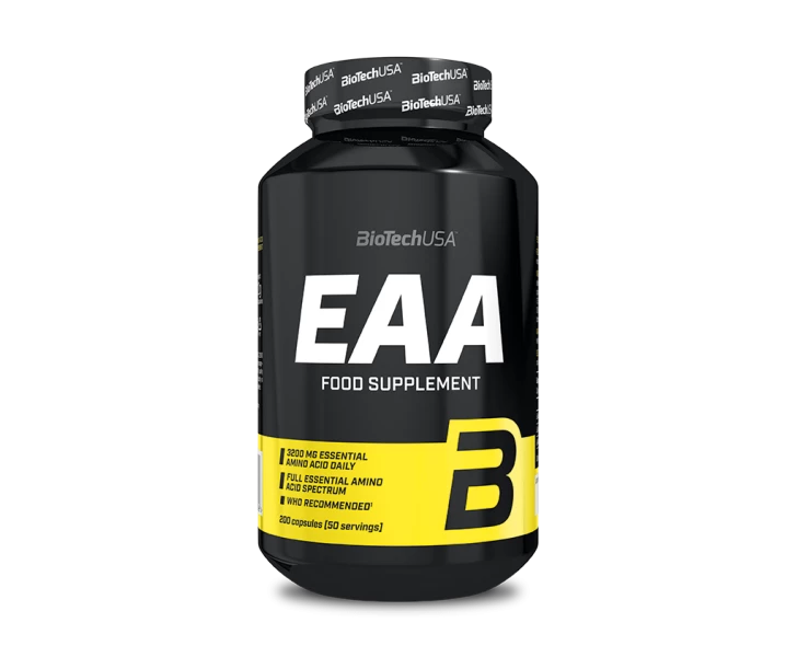 BioTechUSA EAA 200 capsules essentiële aminozuren