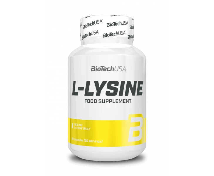 BioTechUSA L-Lysine 90 capsules aminozuur supplement