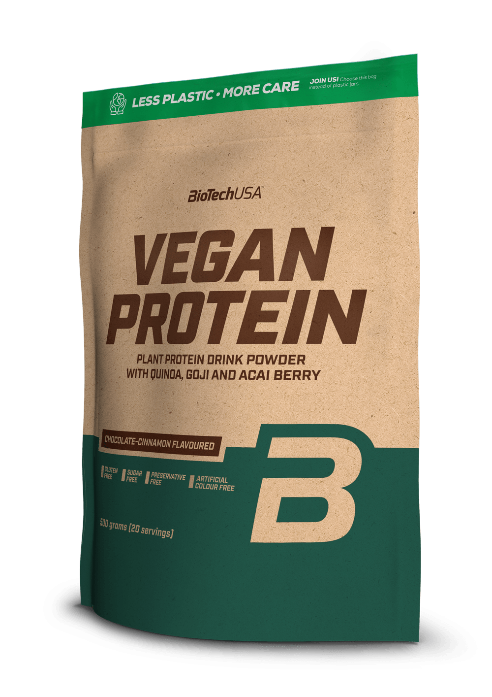 BioTechUSA Vegan Protein 500g plantaardig eiwitpoeder