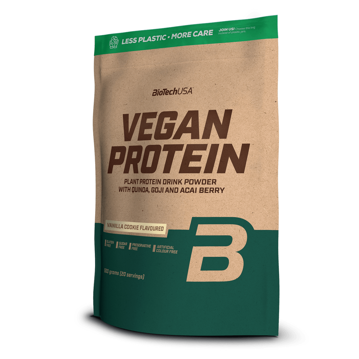 BioTechUSA Vegan Protein 500g plantaardig eiwitpoeder