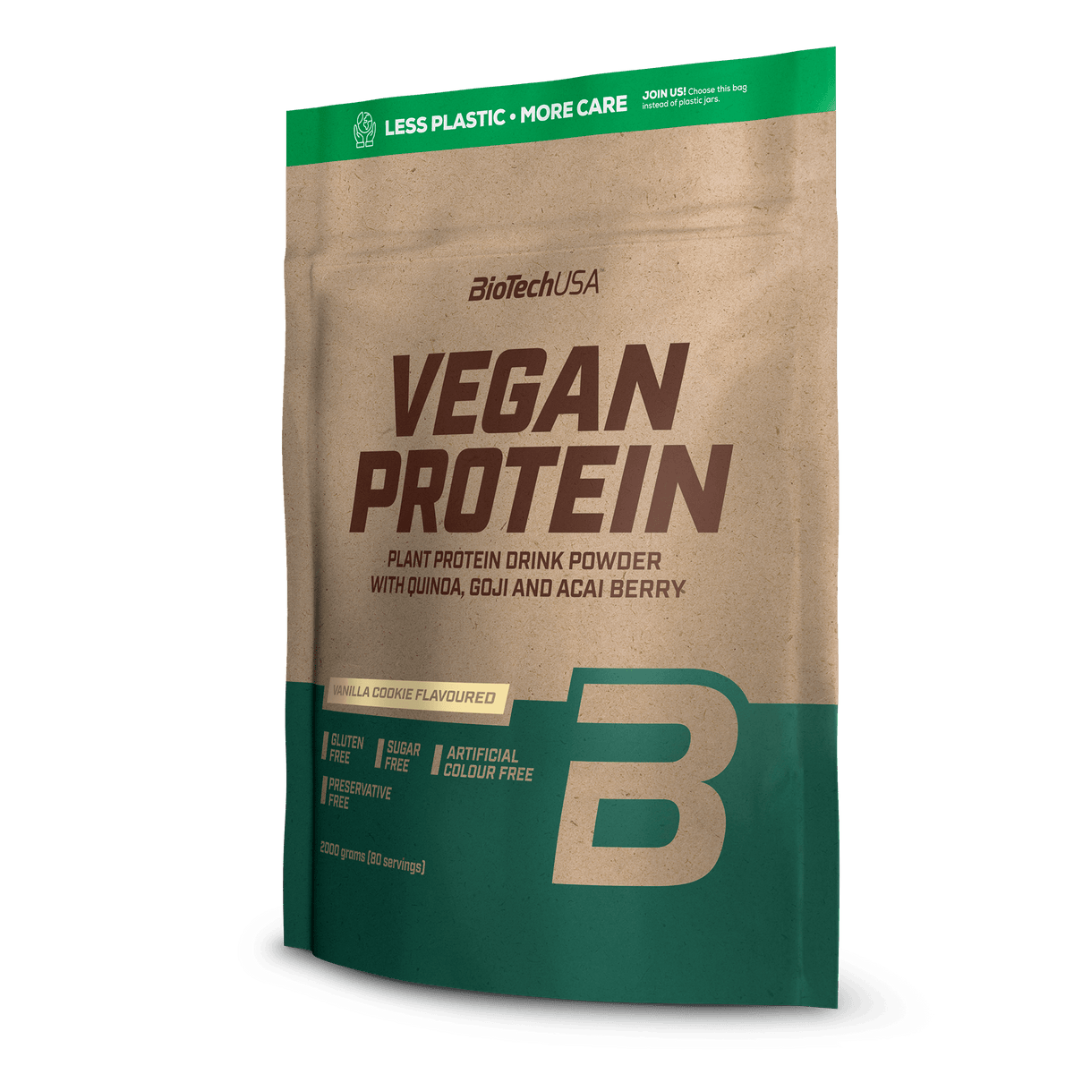 BioTechUSA Vegan Protein 2000g plantaardig eiwitpoeder