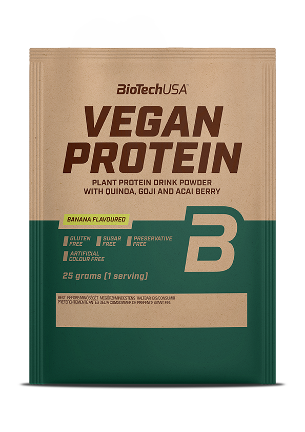 BioTechUSA Vegan Protein 25g plantaardig eiwitpoeder