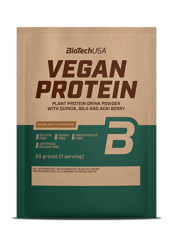 BioTechUSA Vegan Protein 25g plantaardig eiwitpoeder