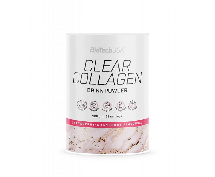 BioTechUSA Clear Collagen 308g collageen drankpoeder