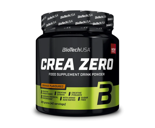 BioTechUSA Crea Zero 320g suikervrij creatine drinkpoeder
